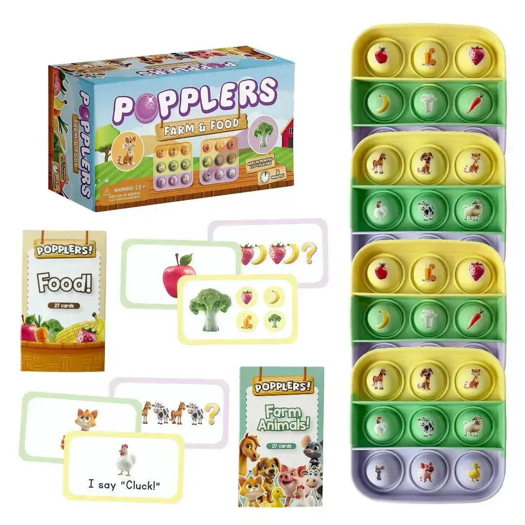 Popplers Farm & Food - The Fidget Games