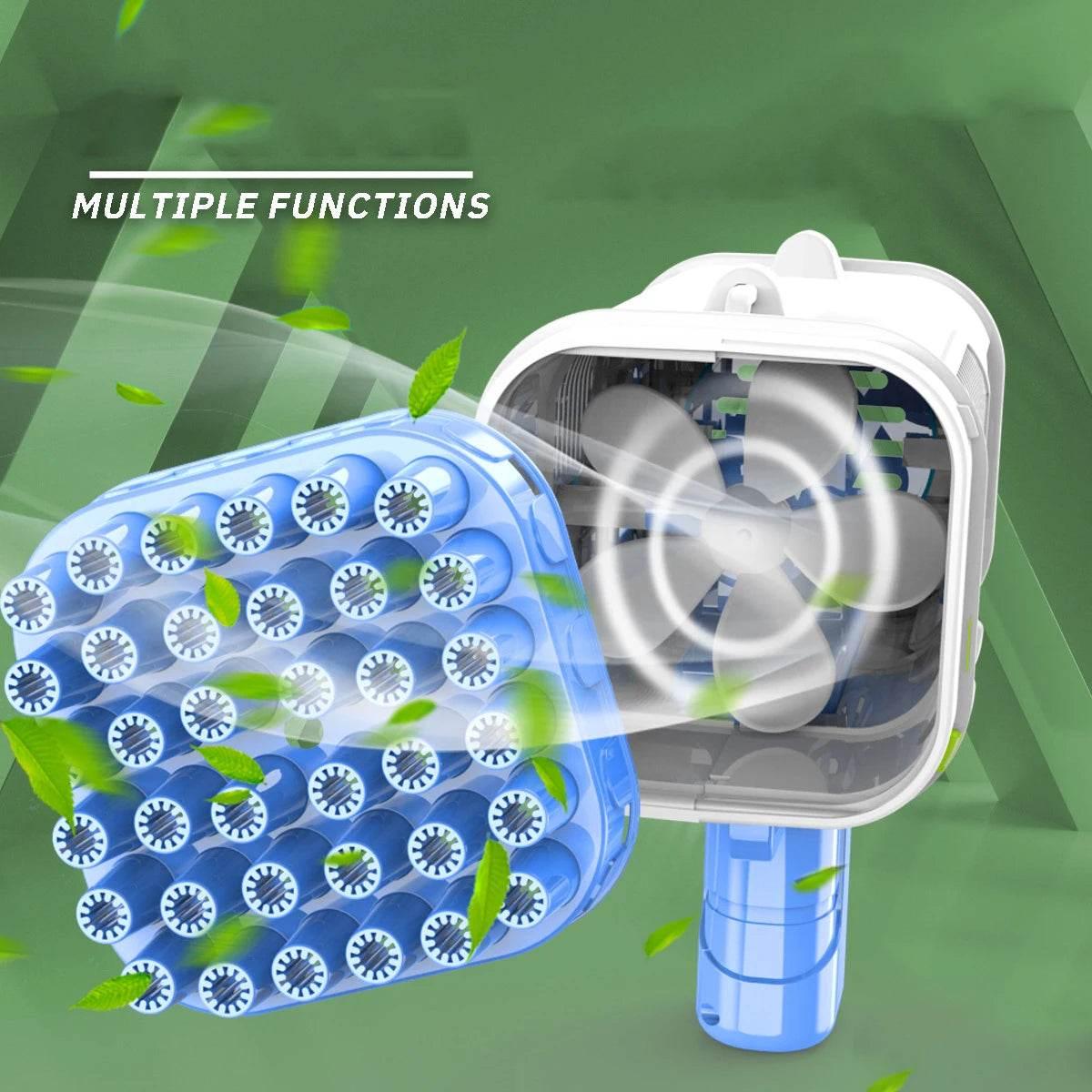 Popular Electric Bubble Gun for Children's Toys 32 Hole Bubble Machine - ToylandEU