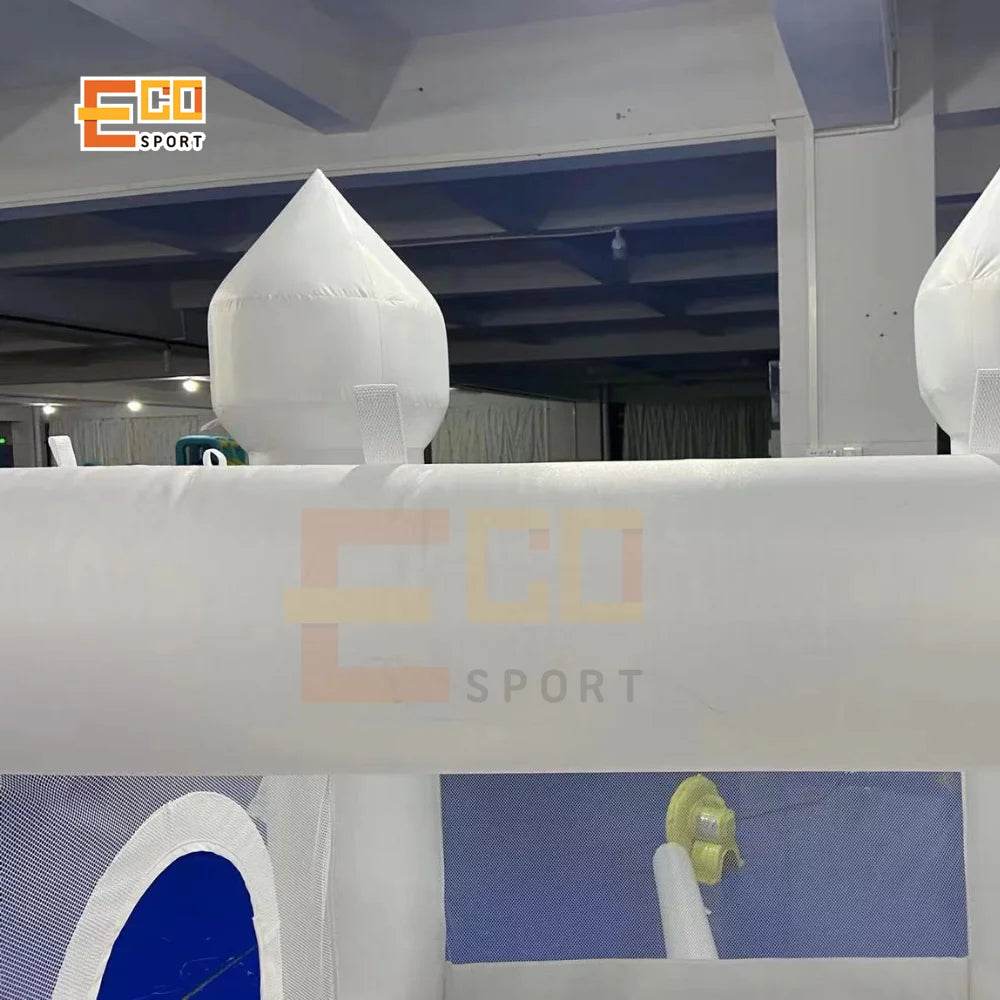 Popular Inflatable 3 in 1 Jumping Slide Mini White Bounce House - ToylandEU