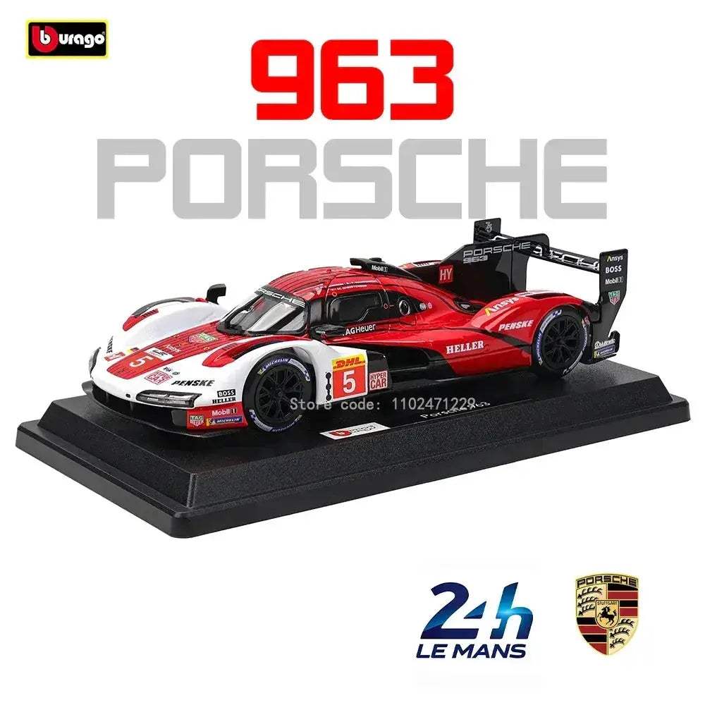 Porsche 1 24 Premium Alloy Diecast Car Model For Collectors - ToylandEU