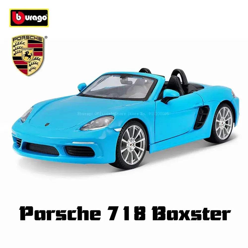 Porsche 1 24 Premium Alloy Diecast Car Model For Collectors - ToylandEU