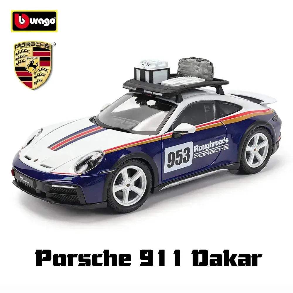 Porsche 1 24 Premium Alloy Diecast Car Model For Collectors - ToylandEU