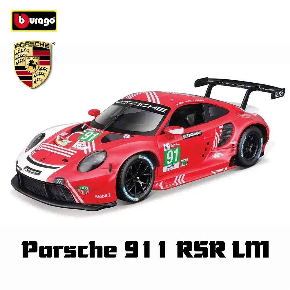 Porsche 1 24 Premium Alloy Diecast Car Model For Collectors - ToylandEU