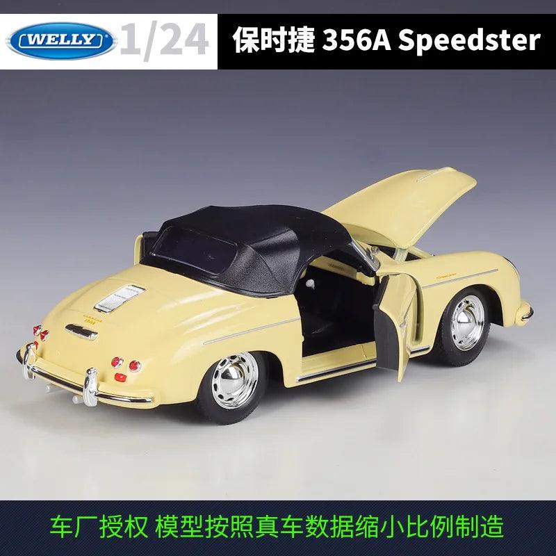  Porsche 356 A Speedster|1:24 Scale Gift Set|Toylandeu™ 