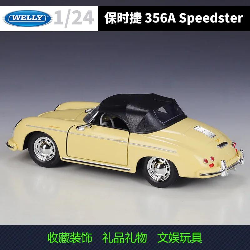  Porsche 356 A Speedster|1:24 Scale Gift Set|Toylandeu™ 