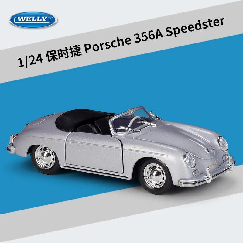 Porsche 356 A Speedster|1:24 Scale Gift Set|Toylandeu™ 