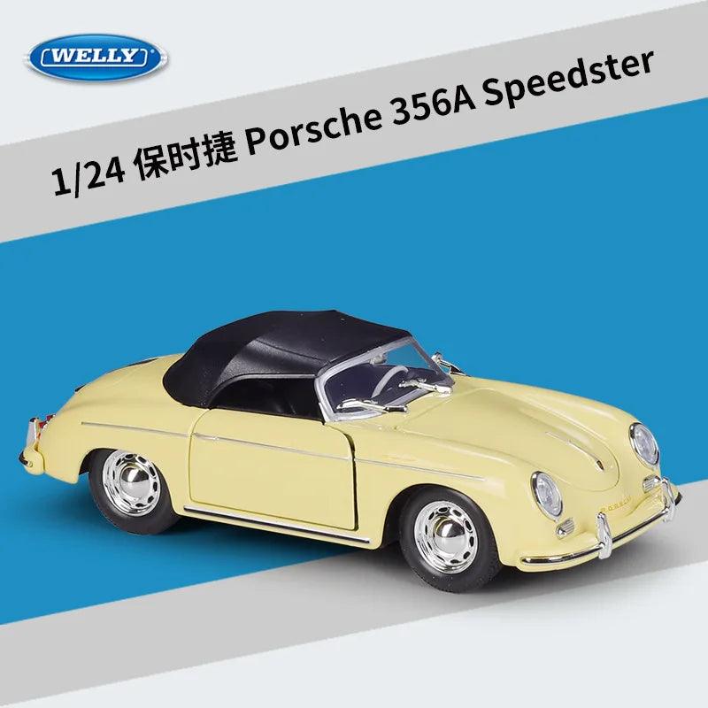  Porsche 356 A Speedster|1:24 Scale Gift Set|Toylandeu™ 