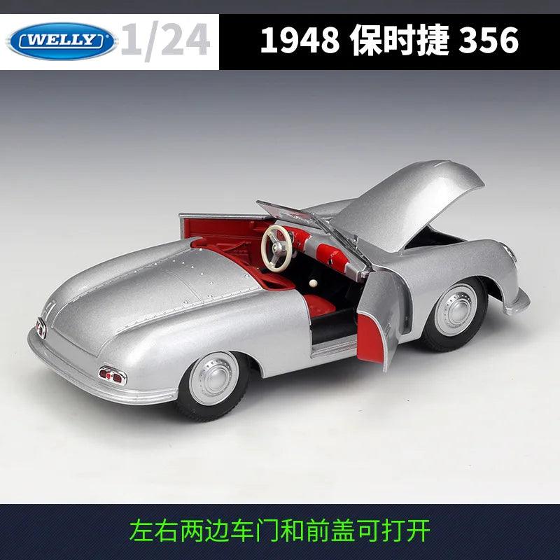  Porsche 356 Diecast | 1:24 Alloy | Toylandeu™ 