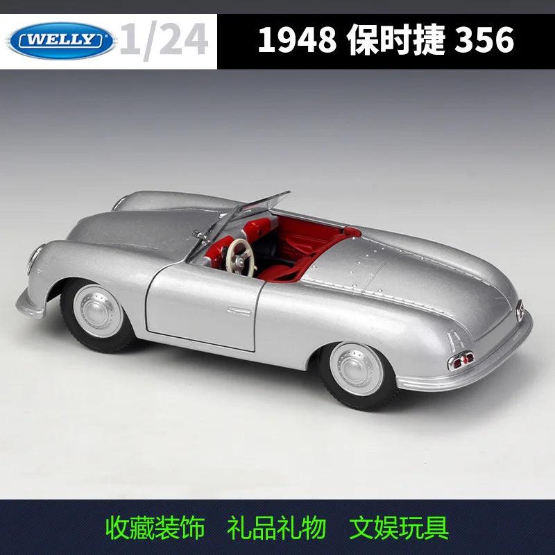  Porsche 356 Diecast | 1:24 Alloy | Toylandeu™ 