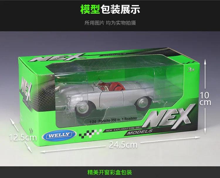  Porsche 356 Diecast | 1:24 Alloy | Toylandeu™ 