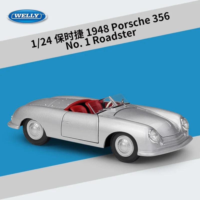 Porsche 356 Diecast | 1:24 Alloy | Toylandeu™ 
