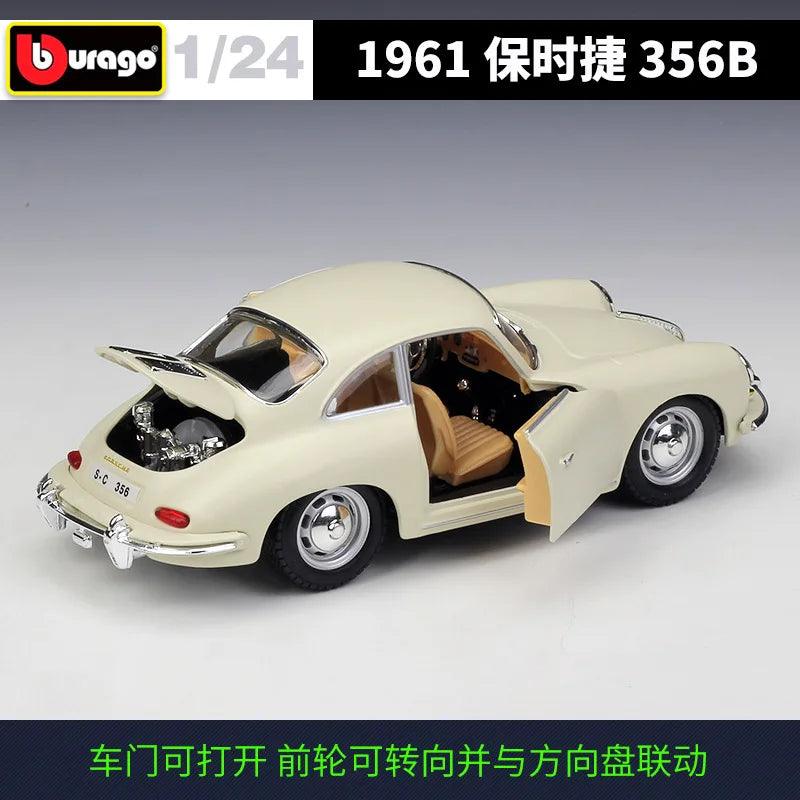  Porsche 356B Cabriolet | 1:24 Alloy | Toylandeu™ 