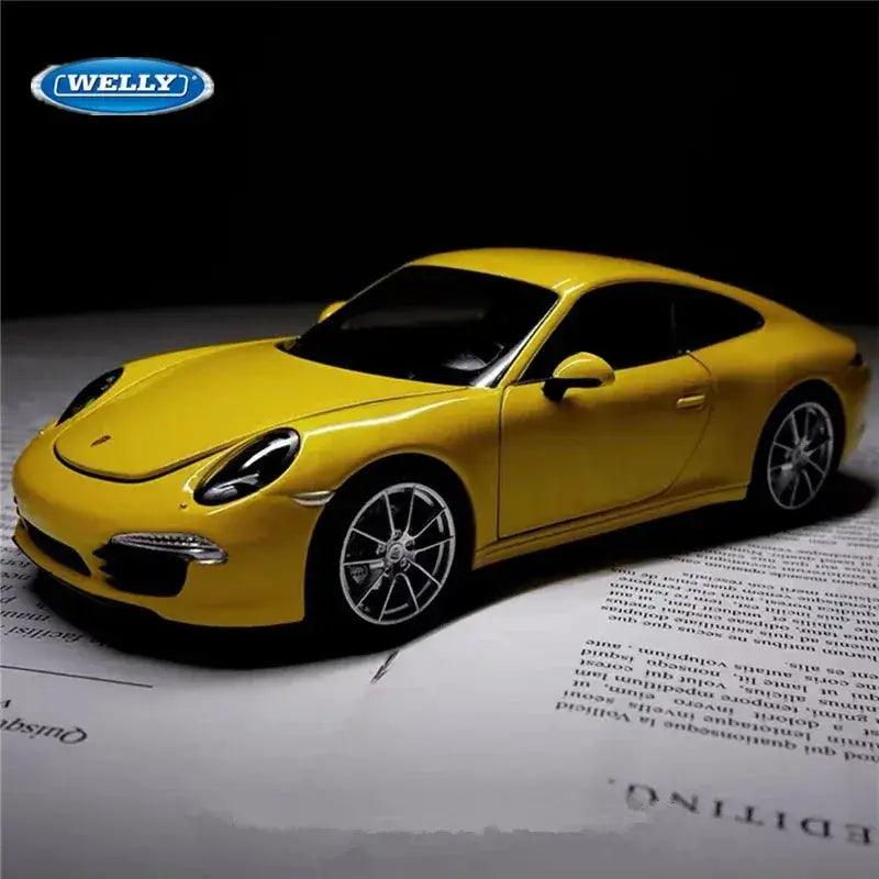  Porsche 911 Diecast Alloy Model Car 1to24 Welly -  ToylandEU™