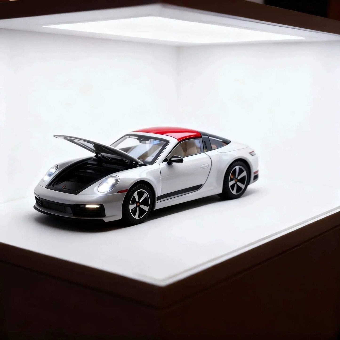 Porsche 911 Diecast Convertible Model 1 32 Scale With Sound - ToylandEU