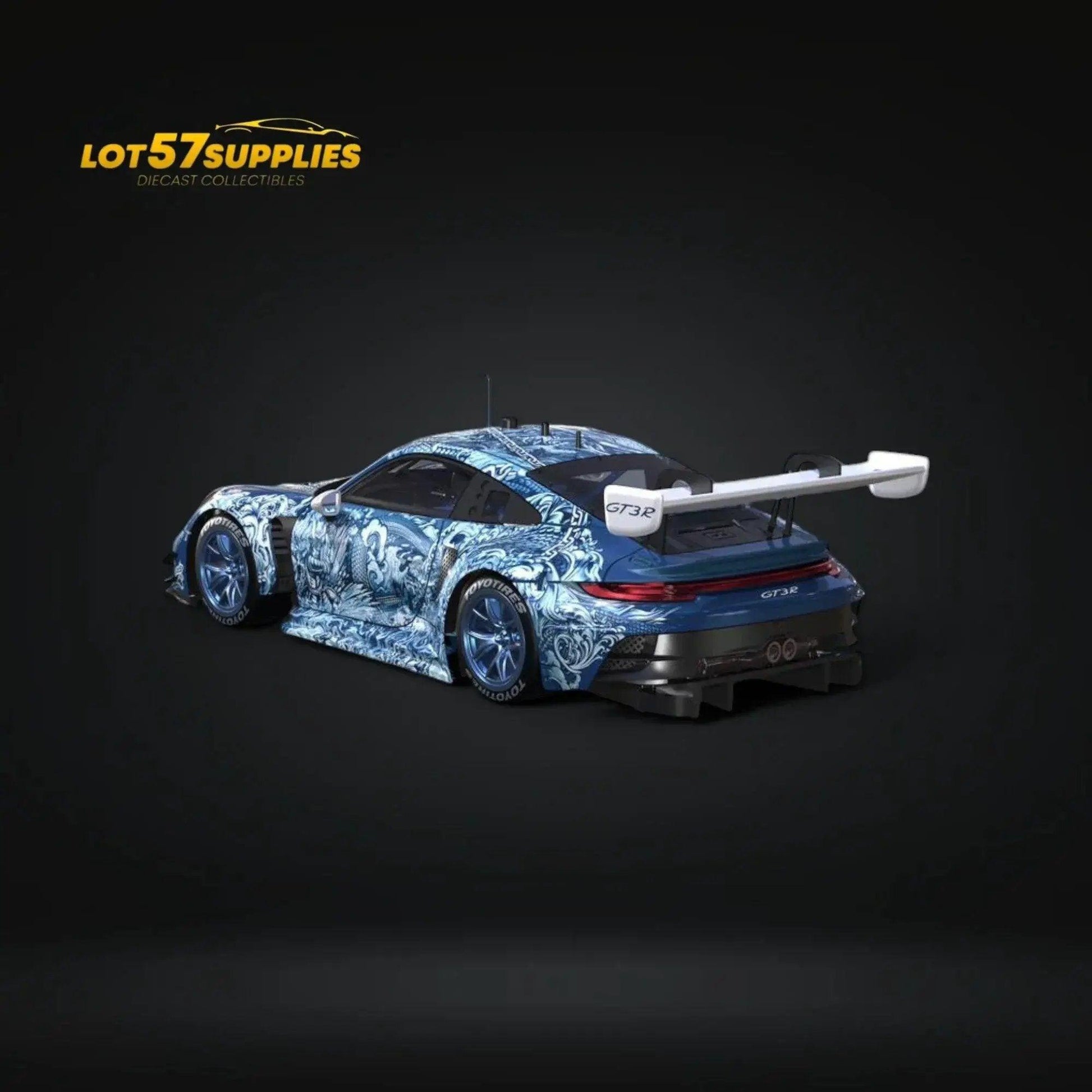 Porsche 911 GT3 R Diecast 1 64 Green Ocean Limited -  ToylandEU™