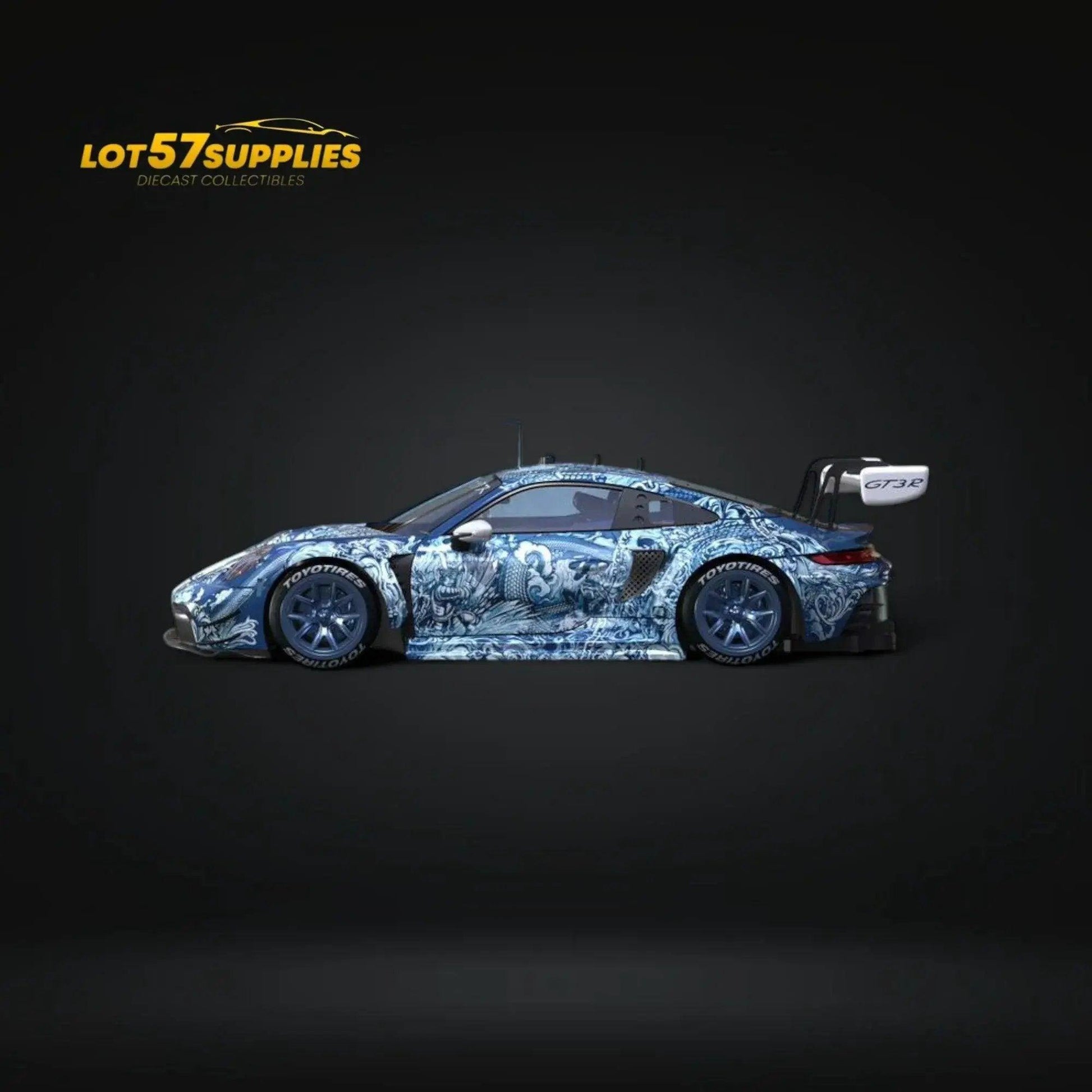  Porsche 911 GT3 R Diecast 1 64 Green Ocean Limited -  ToylandEU™