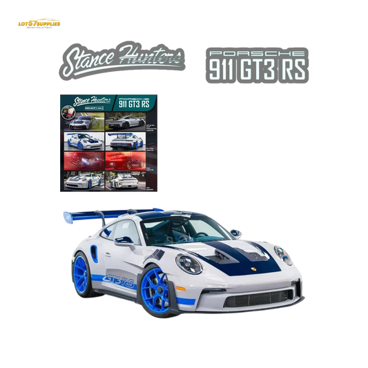 Porsche 911 GT3 RS Diecast Model Blue Carbon Edition - ToylandEU