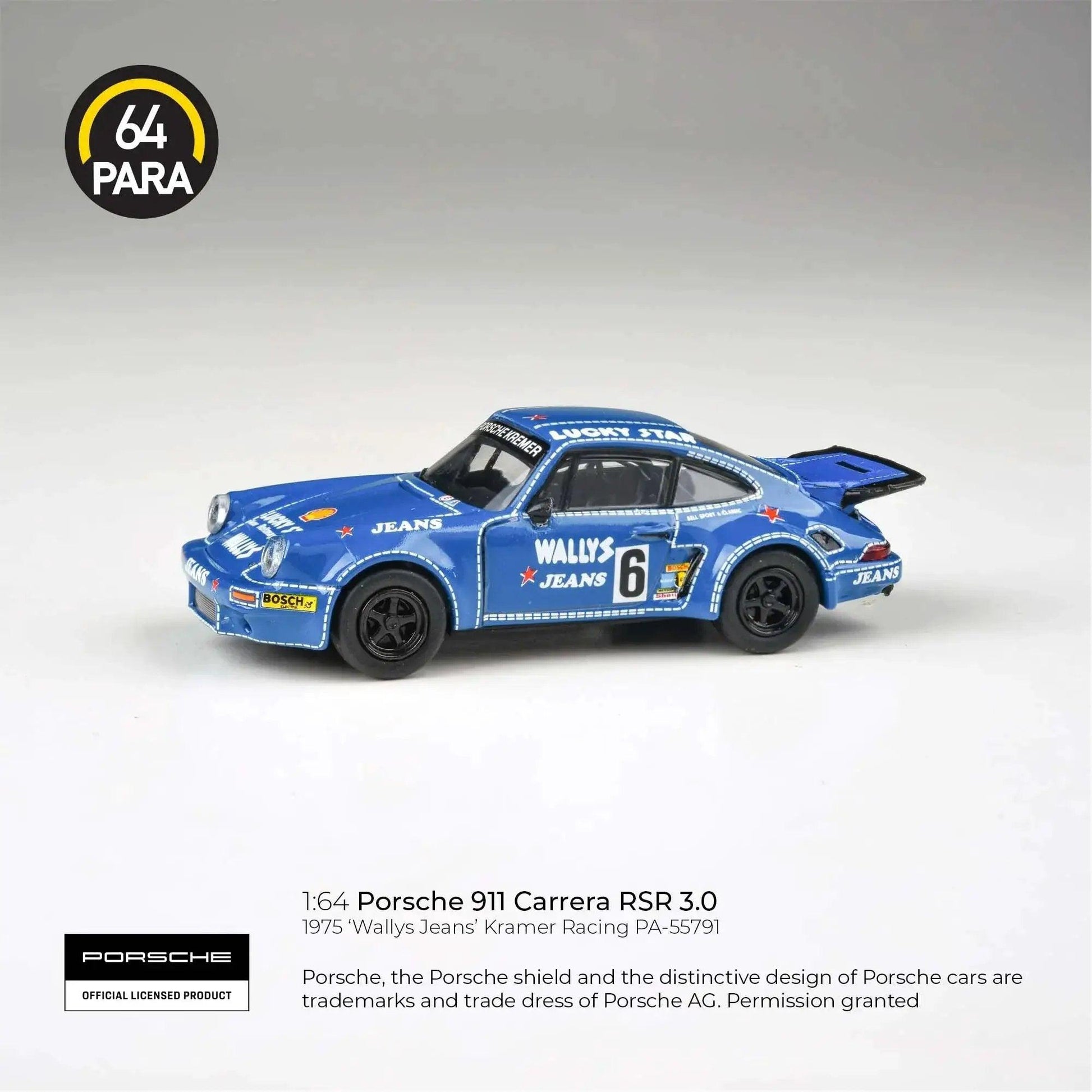  Porsche 911 RSR Diecast Wallys Jeans Limited Edition -  ToylandEU™