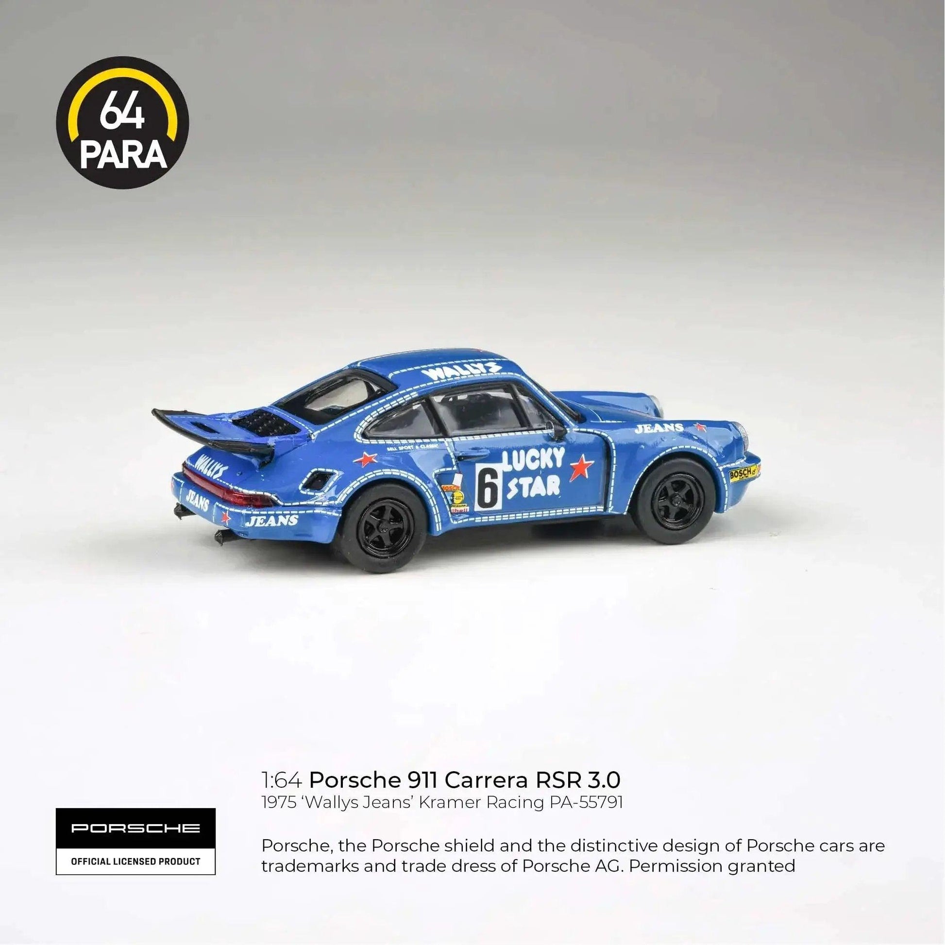  Porsche 911 RSR Diecast Wallys Jeans Limited Edition -  ToylandEU™