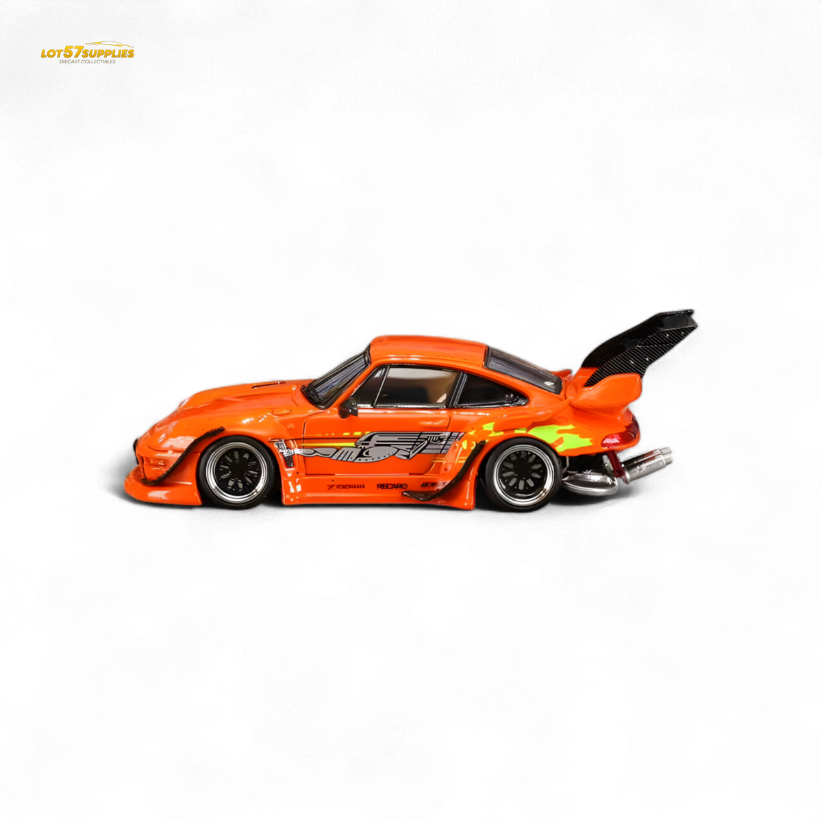 Porsche 911 RWB Diecast | Orange 1:64 Scale | Toylandeu™