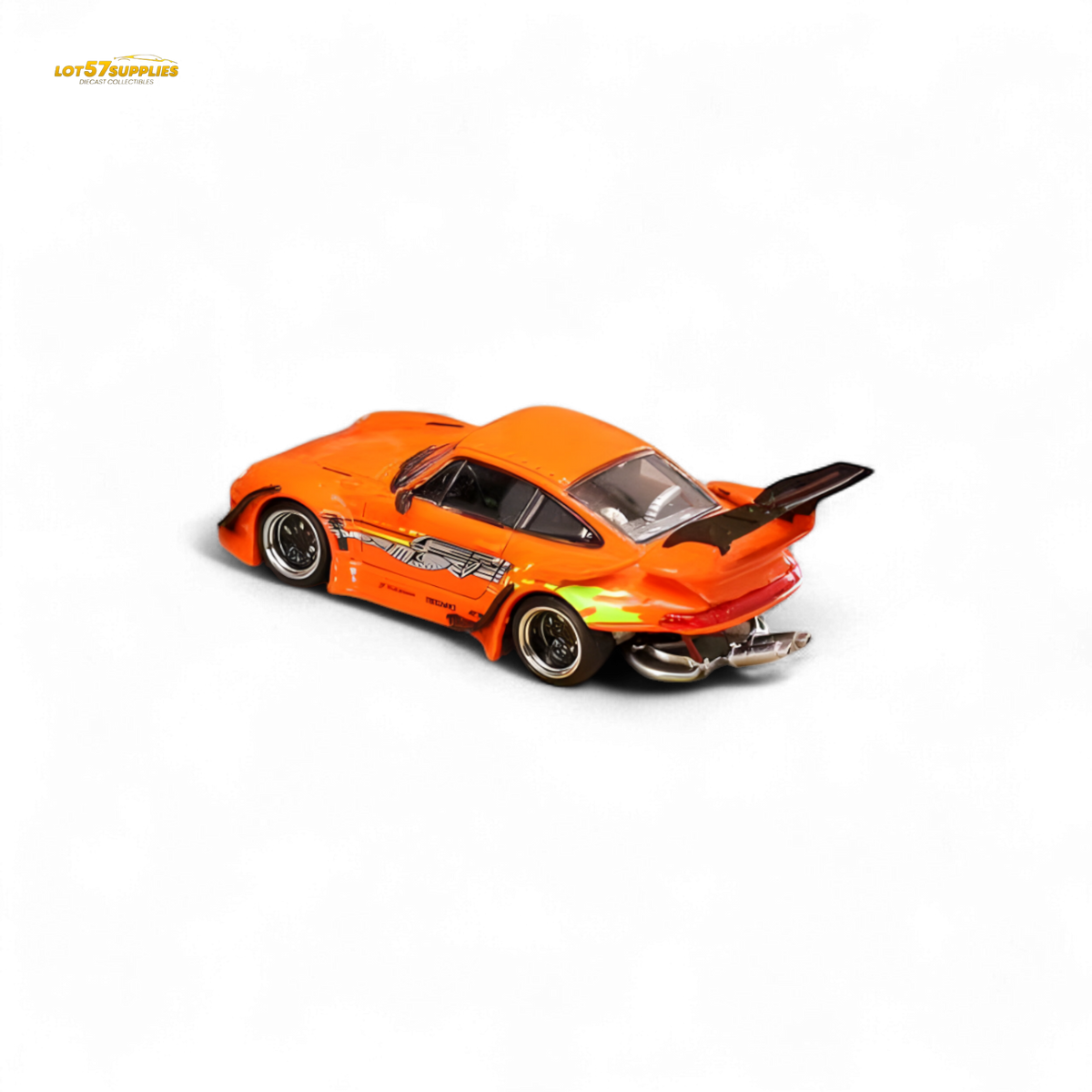 Porsche 911 RWB Diecast | Orange 1:64 Scale | Toylandeu™
