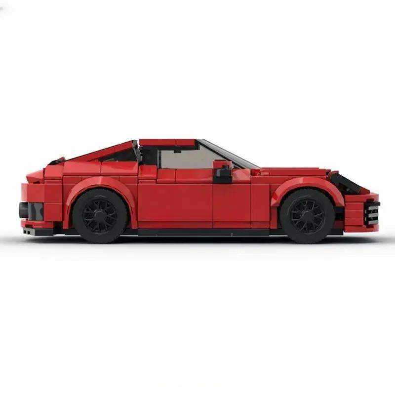 Porsche 911 red sports car Lego Custom Minifigures Building Block Toys - Minifigure Toys