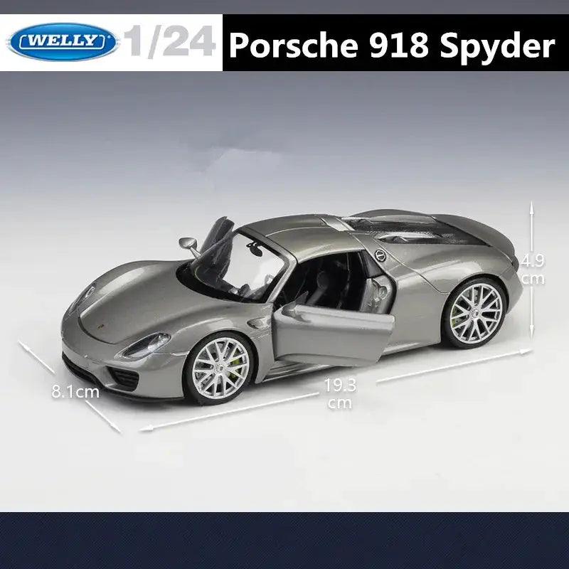  Porsche 918 Diecast Car 1 24 Scale Durable Alloy -  ToylandEU™