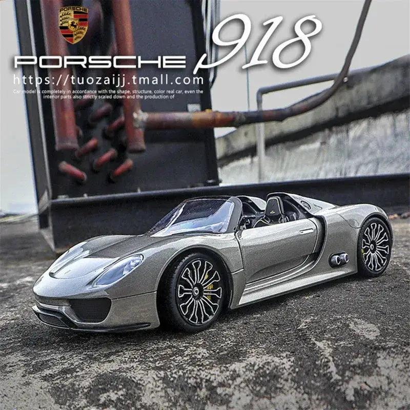  Porsche 918 Diecast Car 1 24 Scale Durable Alloy -  ToylandEU™