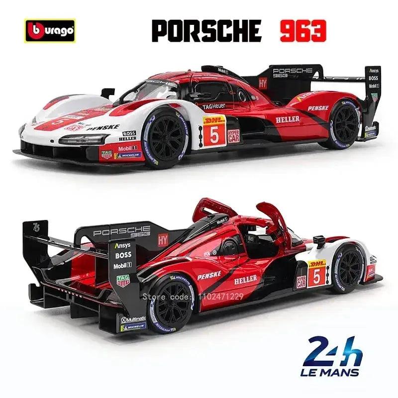  Porsche 963 Die Cast Model Bburago Premium -  ToylandEU™