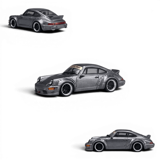  Porsche 964 Diecast 1 64 Widebody Premium Snap Wheels 