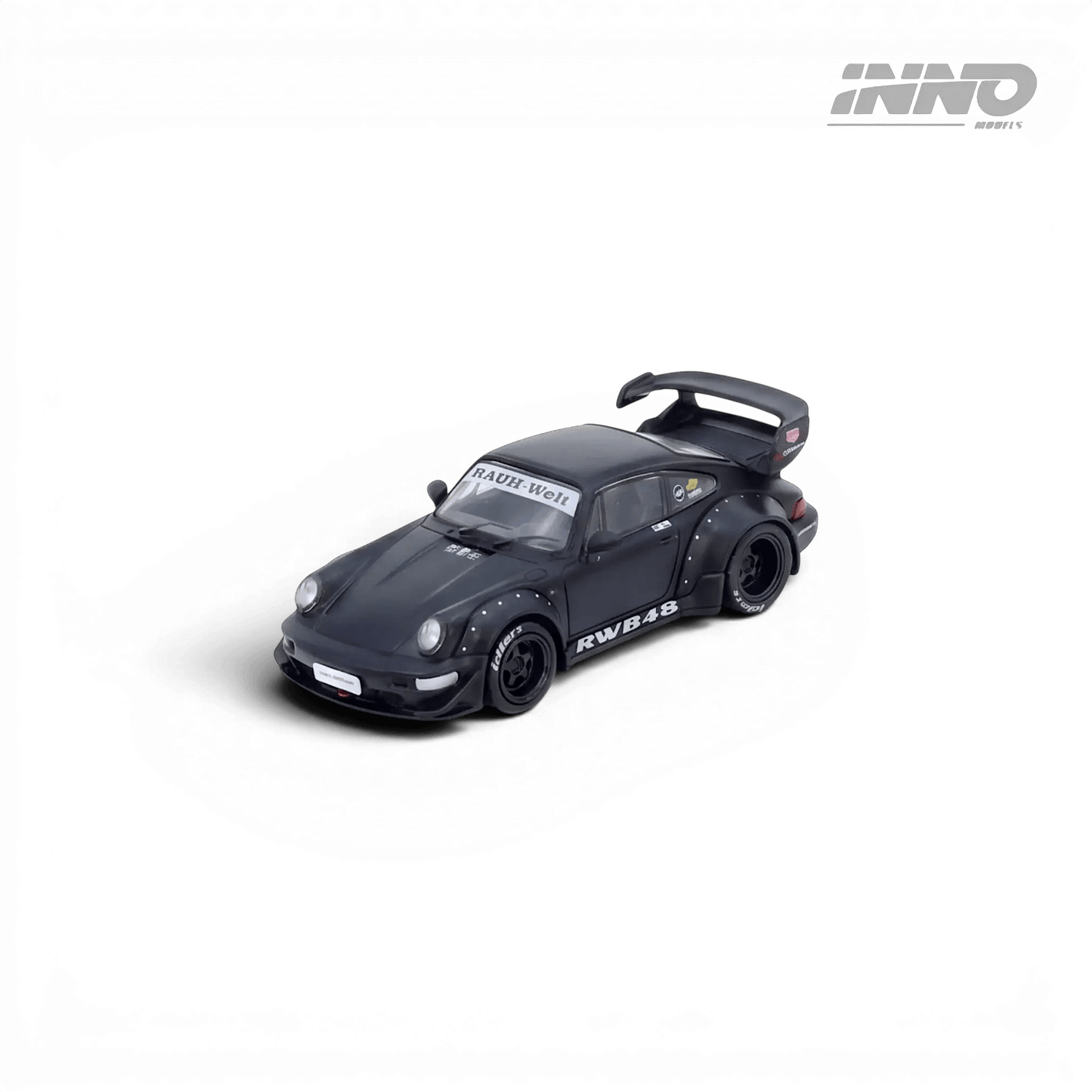  Porsche 964 RWB Darth Vader Diecast Black Matte -  ToylandEU™
