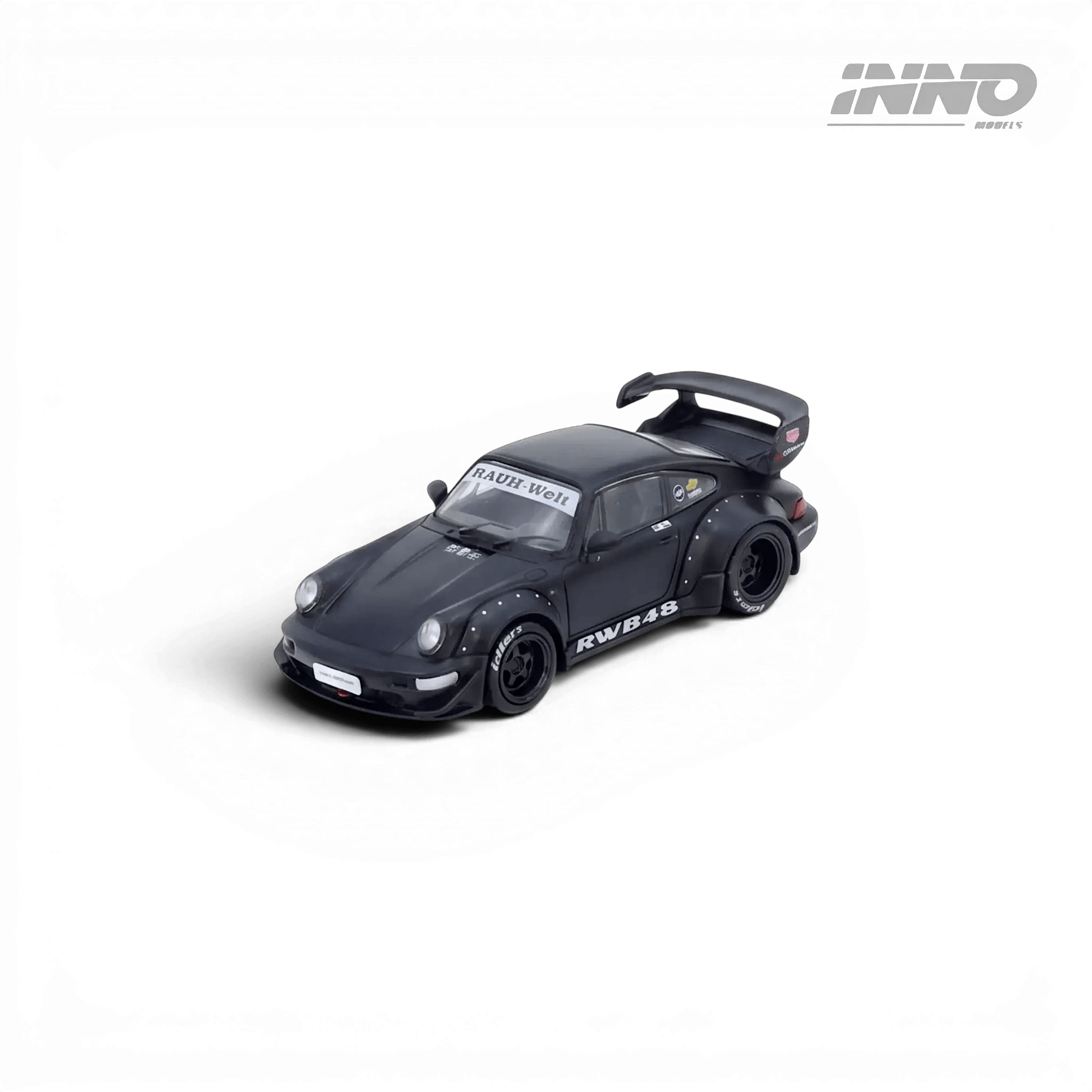  Porsche 964 RWB Darth Vader Diecast Black Matte -  ToylandEU™