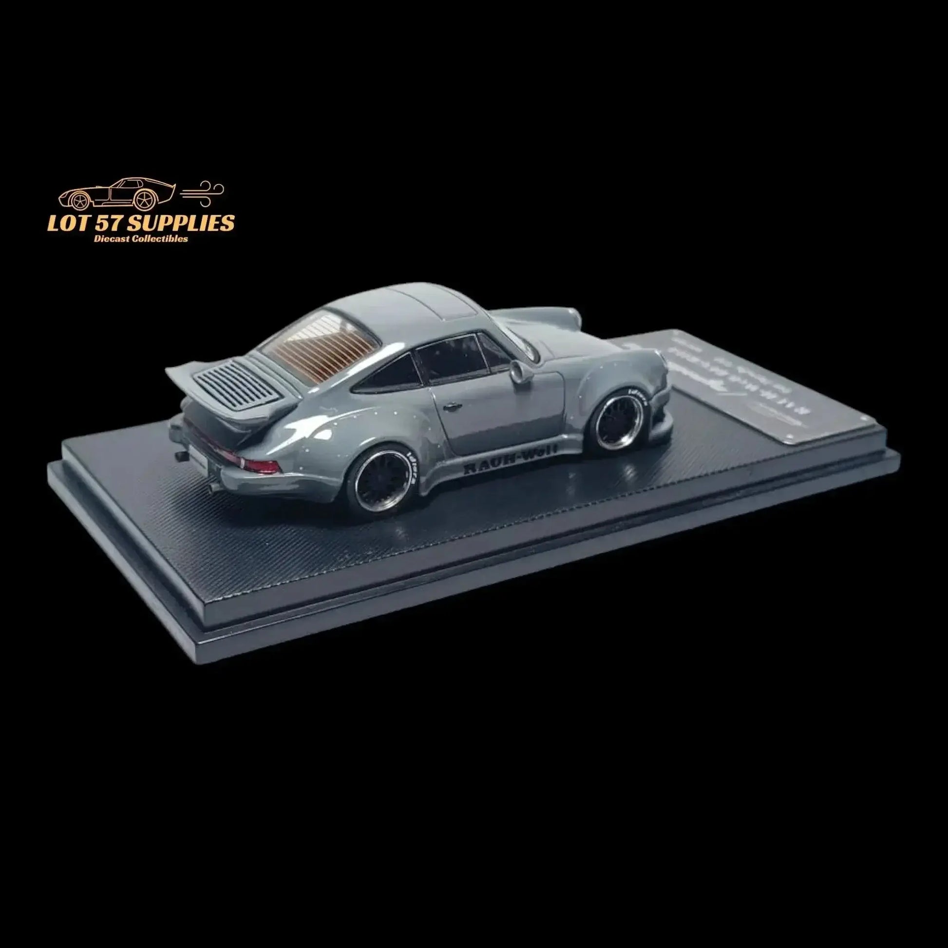  Porsche Diecast 930 RWB Cement Grey 1 64 Scale Model -  ToylandEU™