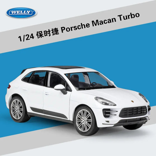 Porsche Macan Turbo Diecast 1 24 Alloy Toylandeu™ 