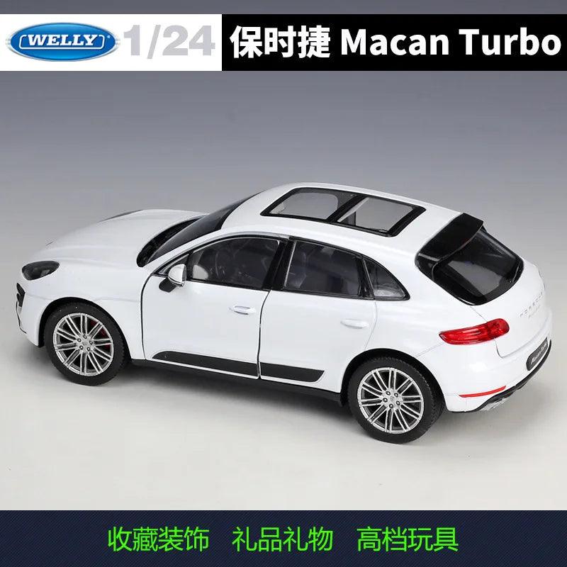  Porsche Macan Turbo Diecast 1 24 Alloy Toylandeu™ 