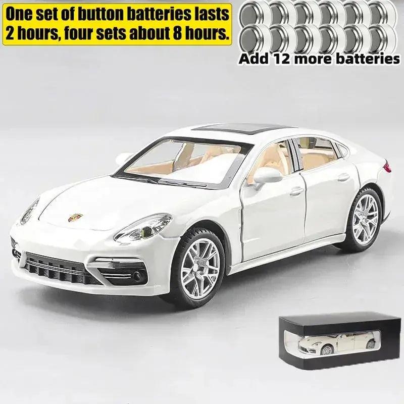  Porsche Panamera Diecast Car Pull Back Sound Light |   -  ToylandEU™