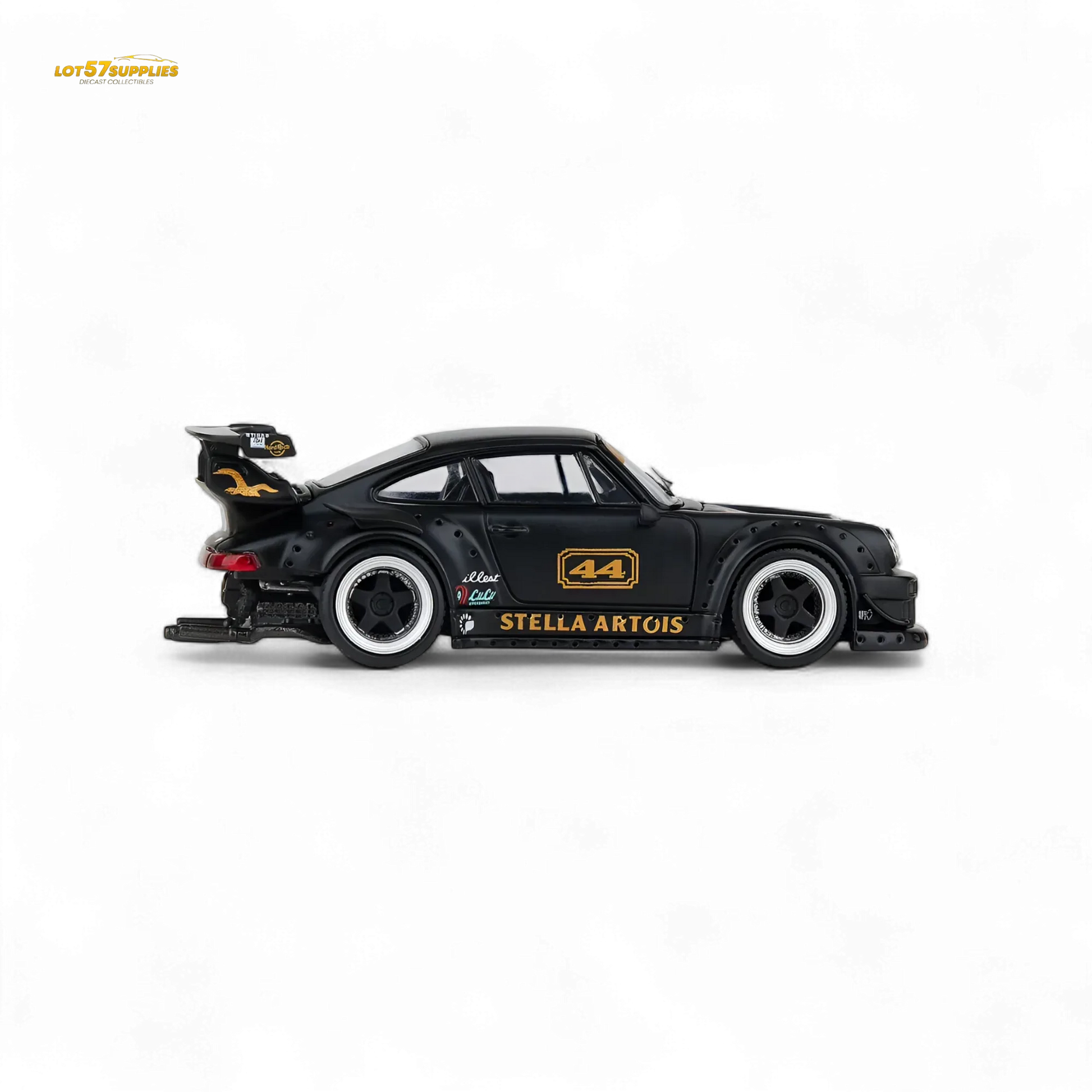 Porsche RWB 993 Diecast Model 1:64 Matte Black Replica - ToylandEU