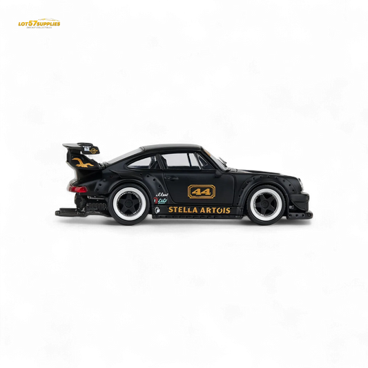 Porsche RWB 993 Diecast Model 1:64 Matte Black Replica - ToylandEU