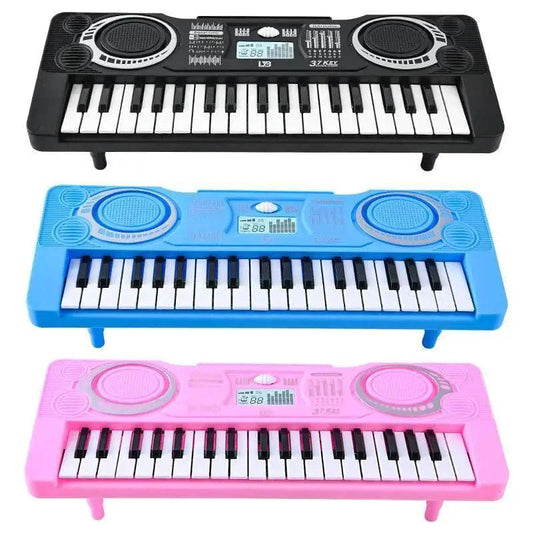  Portable 37 Keys Digital Keyboard LED Display Electronic Piano for Children Kids Educational Musical Instrument Toy -  ToylandEU™