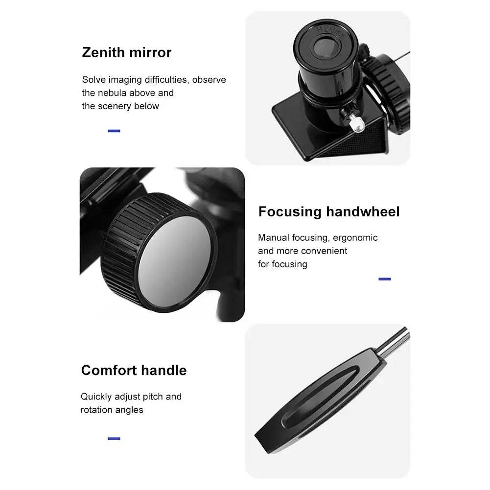 Portable 70mm Travel Refractor Telescope For Beginners - ToylandEU