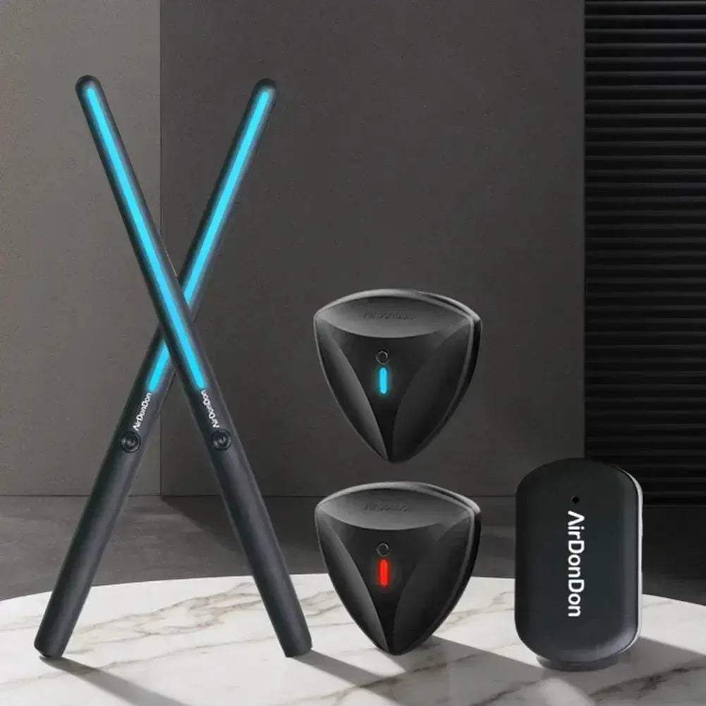Portable Air Drum Set Bluetooth Compatible Electronic Drums - ToylandEU