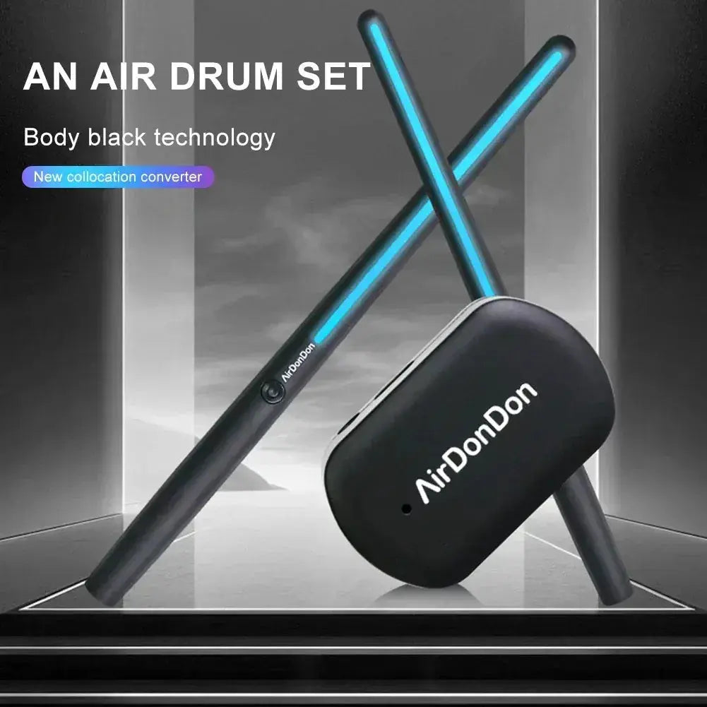 Portable Air Drum Set With Foot Sensor And Bluetooth - ToylandEU