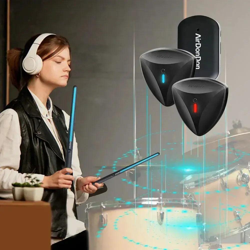  Portable Air Drum Set With Virtual Sticks Realistic -  ToylandEU™