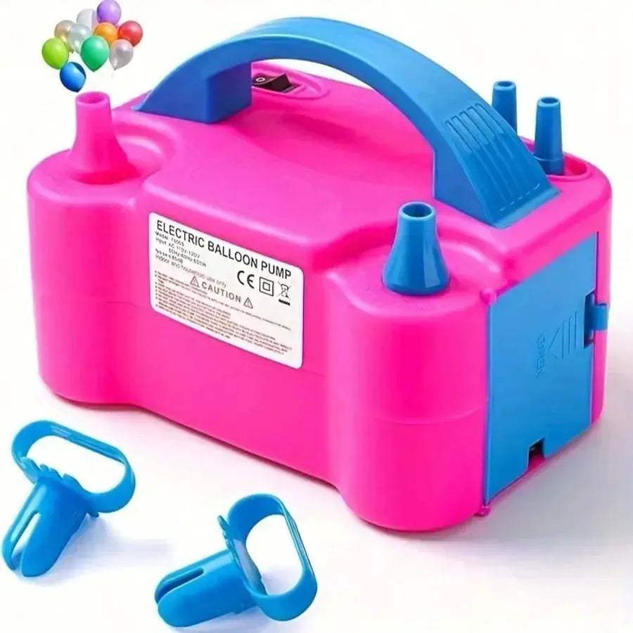 Portable Automatic Electric Balloon Pump With Dual Hole Inflation - ToylandEU