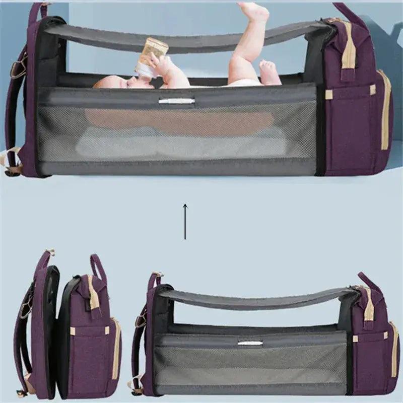  Portable Baby Folding Bed Mosquito Net Backpack -  ToylandEU™