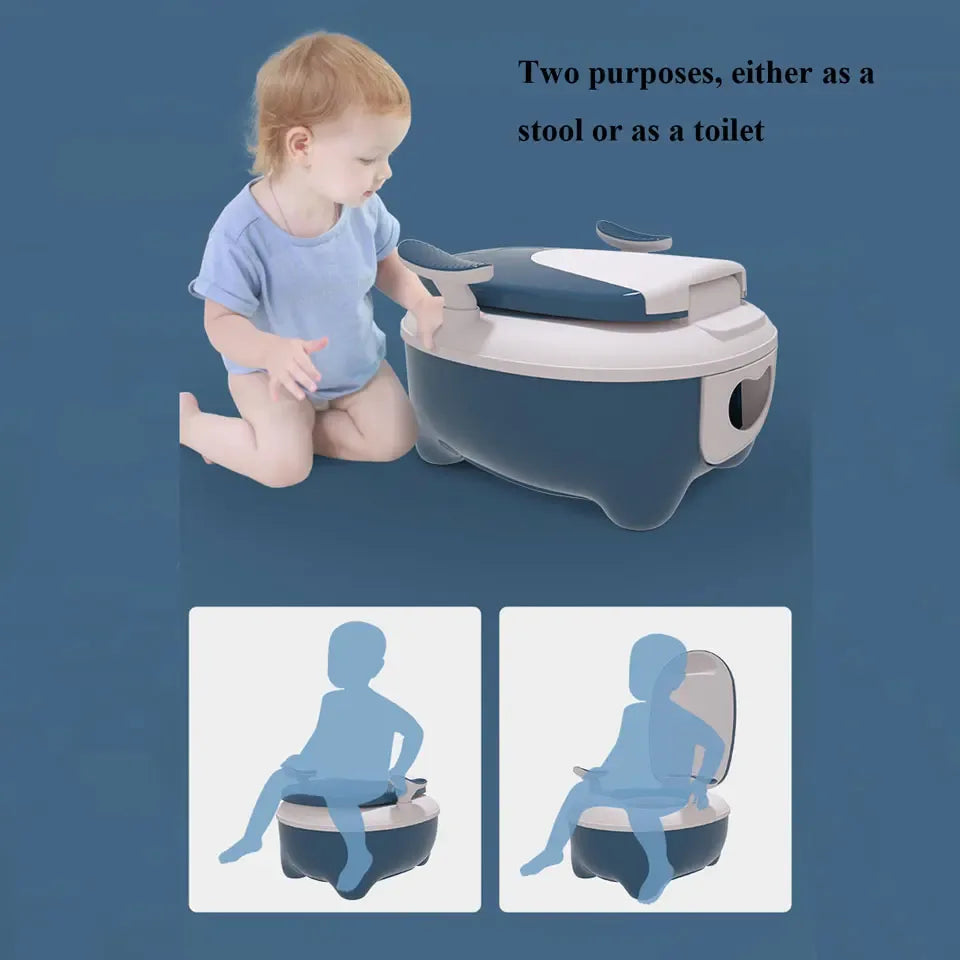 Portable Cartoon Penguin Baby Potty Training Seat For Travel - ToylandEU