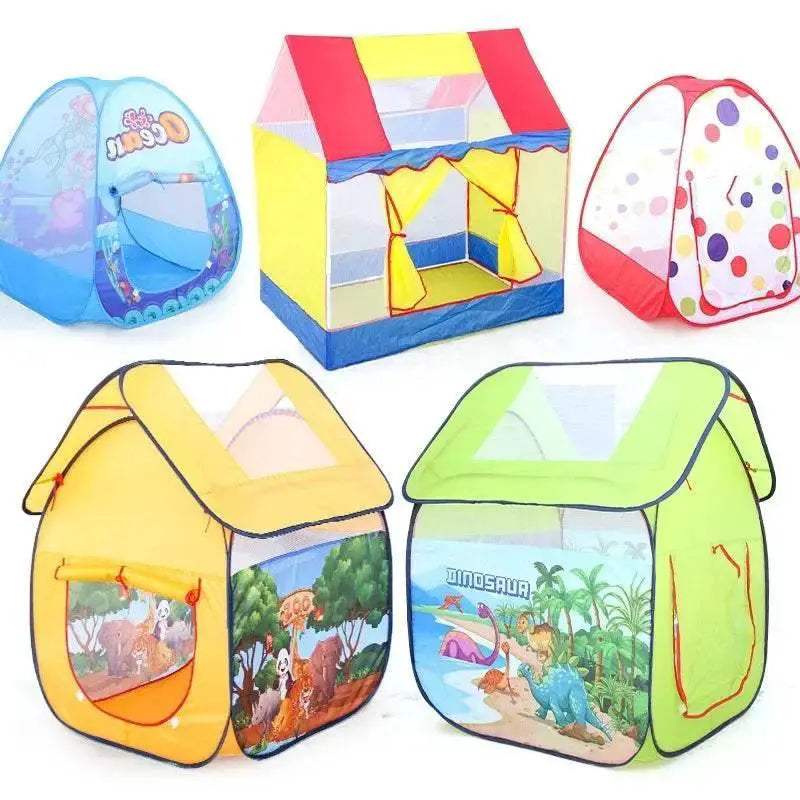 Portable Children Kids Play Tents Outdoor Garden Folding Baby Toy Tent - ToylandEU