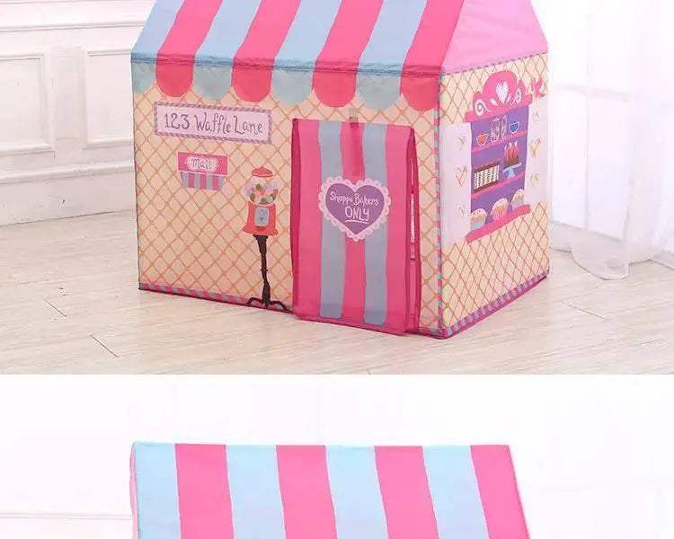 Portable Children Tent Cute Wigwam Folding Kids Tents Tipi - ToylandEU