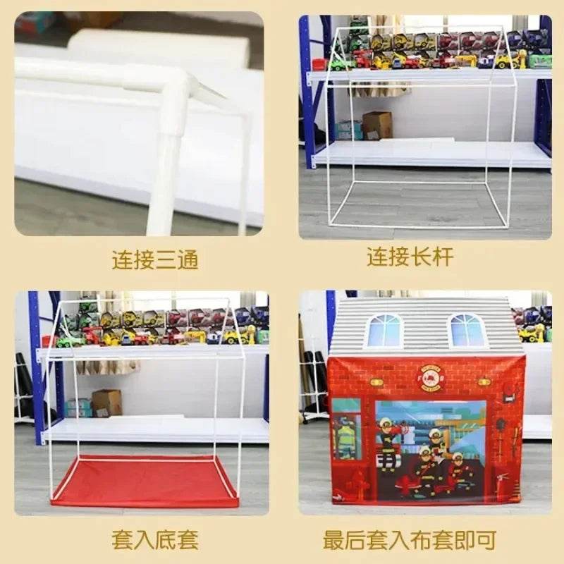 Portable Children's Tent Indoor Ball Pool Play House Toys - ToylandEU