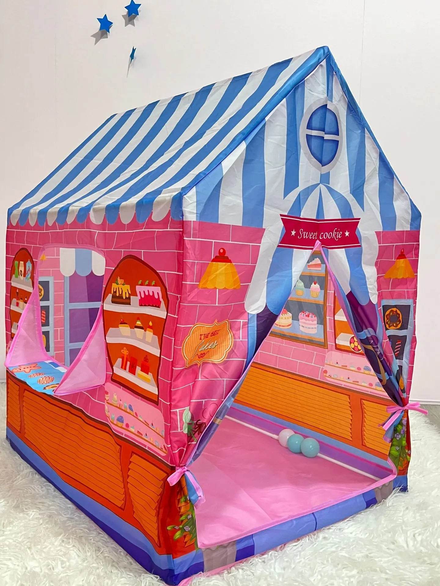 Portable Children's Tent Indoor Ball Pool Play House Toys - ToylandEU